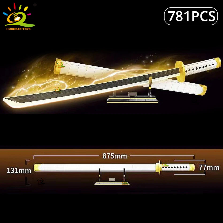 PENDRA Samurai Sword Ninja Building Set