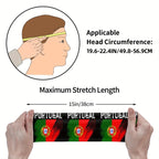 PENDRA Flag Portugal Sports Featuring Headband