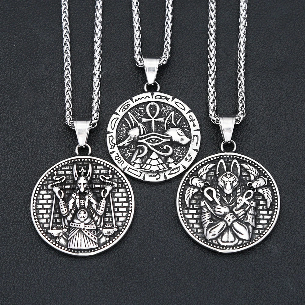 PENDRA Anubis 316L Stainless Steel Pendant
