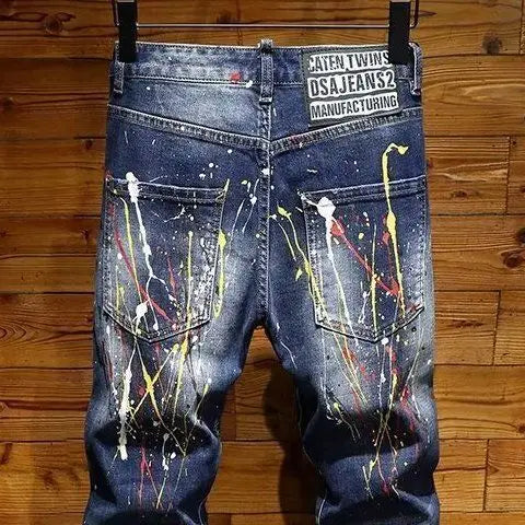 PENDRA Slim Pencil Hole Pants