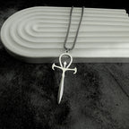 PENDRA Crosssword Gothic Cross Sword Pendant