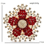 PENDRA Florielle34 Floral Brooch