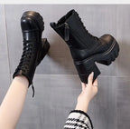 PENDRA Ultra Thick Soled Boots