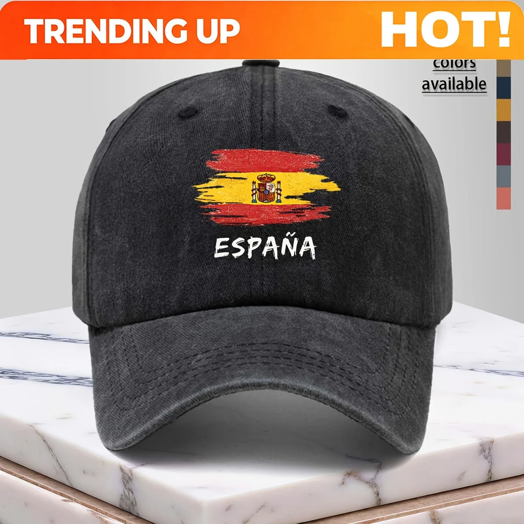 PENDRA Spain Themed Curved Baseball Cap