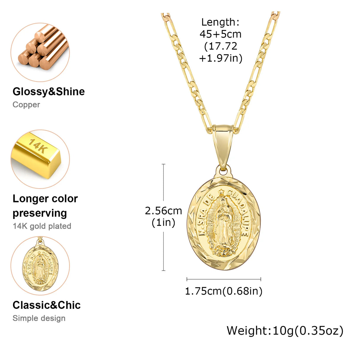 PENDRA Mary Figaro Pendant Necklace