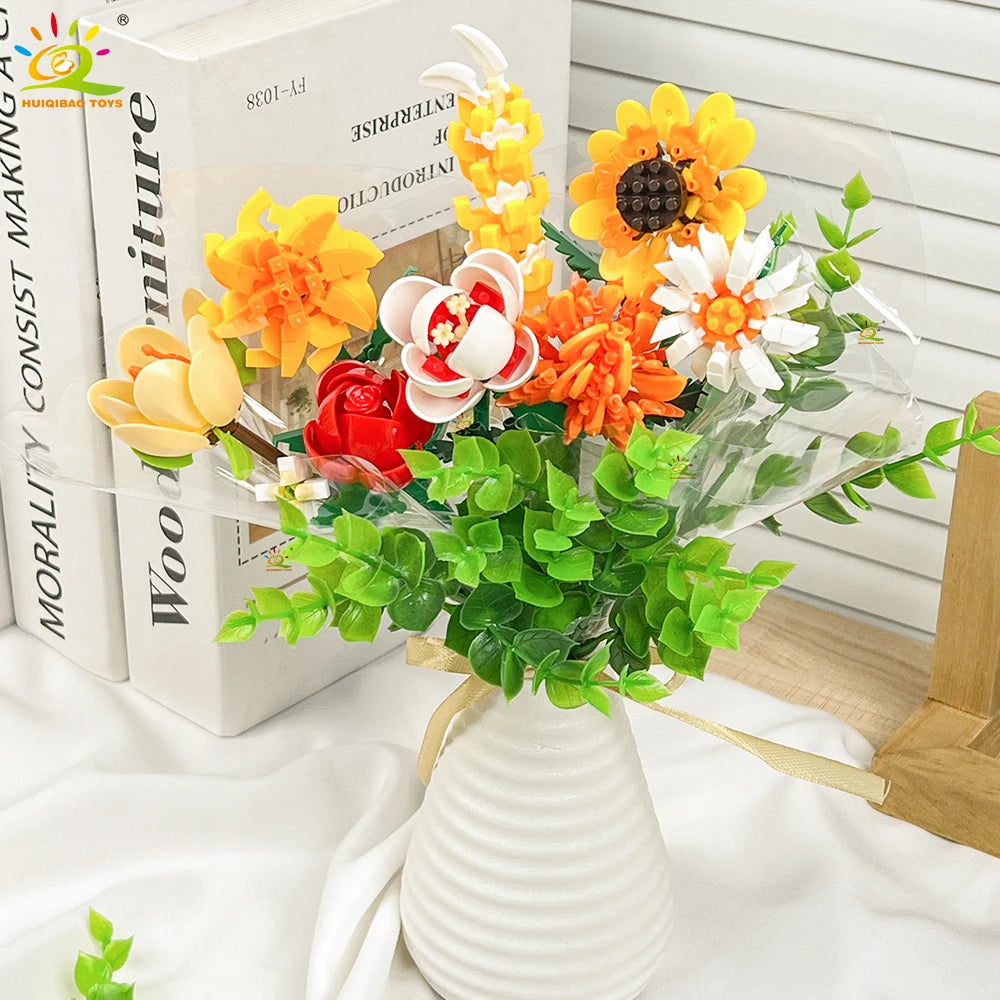 PENDRA Bouquet Rose Micro Building Set