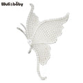 PENDRA Beautiful Pearl Butterfly Brooch