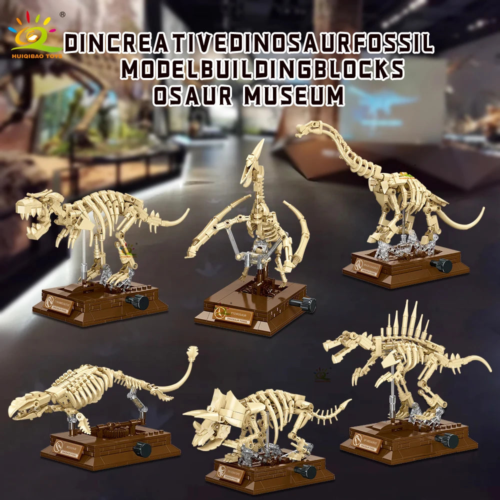 PENDRA Dinosaur Skeleton Fossil Building Set