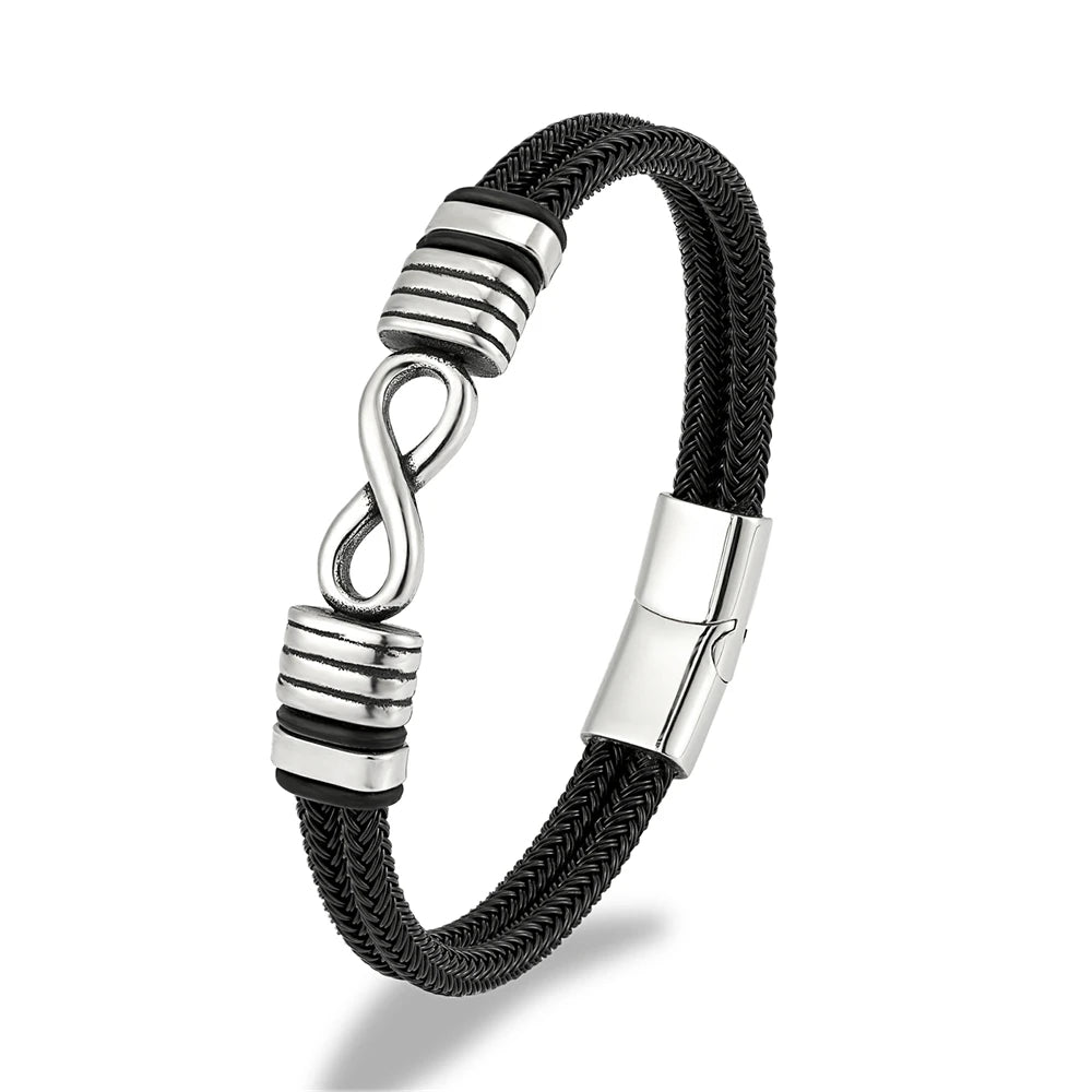 PENDRA Infinity Classic Steel Bracelet