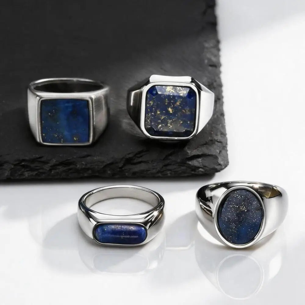 PENDRA Ovamora Natural Stone Ring
