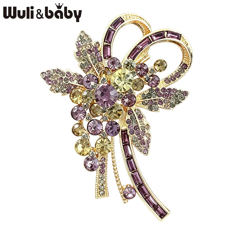 PENDRA Floravie Elegant Flower Brooch