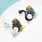 PENDRA Gardenia Floral & Animal Brooch Collection