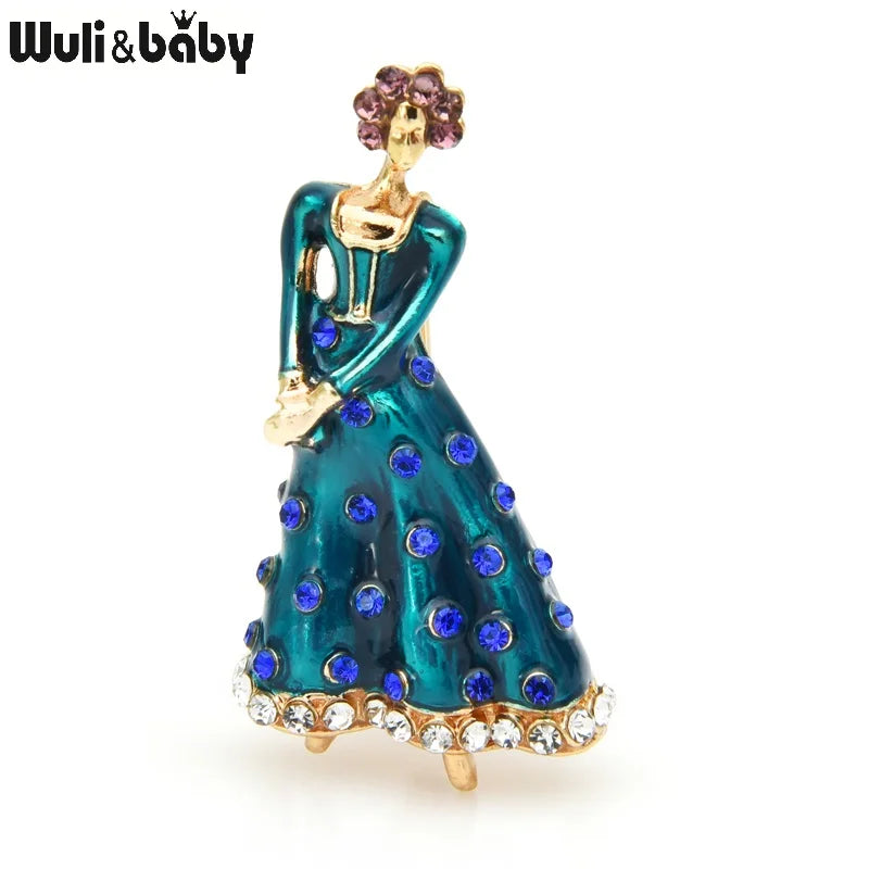 PENDRA Gardenia Floral & Animal Brooch Collection
