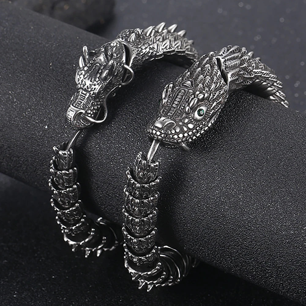 PENDRA Snake Silver Bracelet