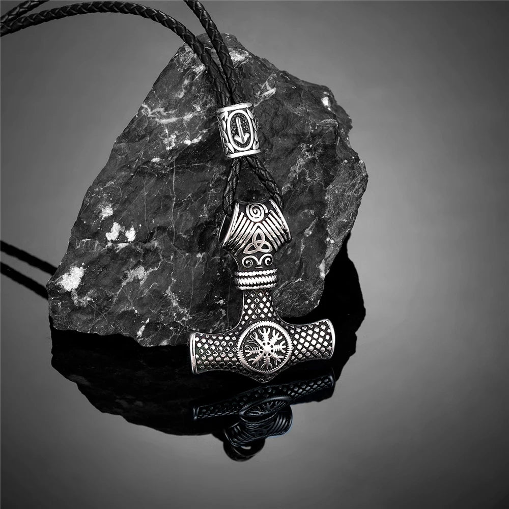 PENDRA Beaded Norse Necklace