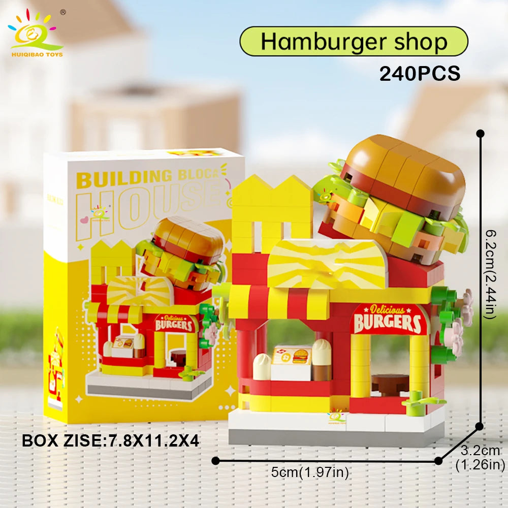 PENDRA Shop Burger Micro Building Set