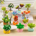 PENDRA Succulent Potted Floral Building Set