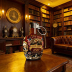 Unique Hand Grenade Whiskey Decanter 250th US Anniversary, We The People Patriotic Liquor Container, Novelty Bar Accessory
