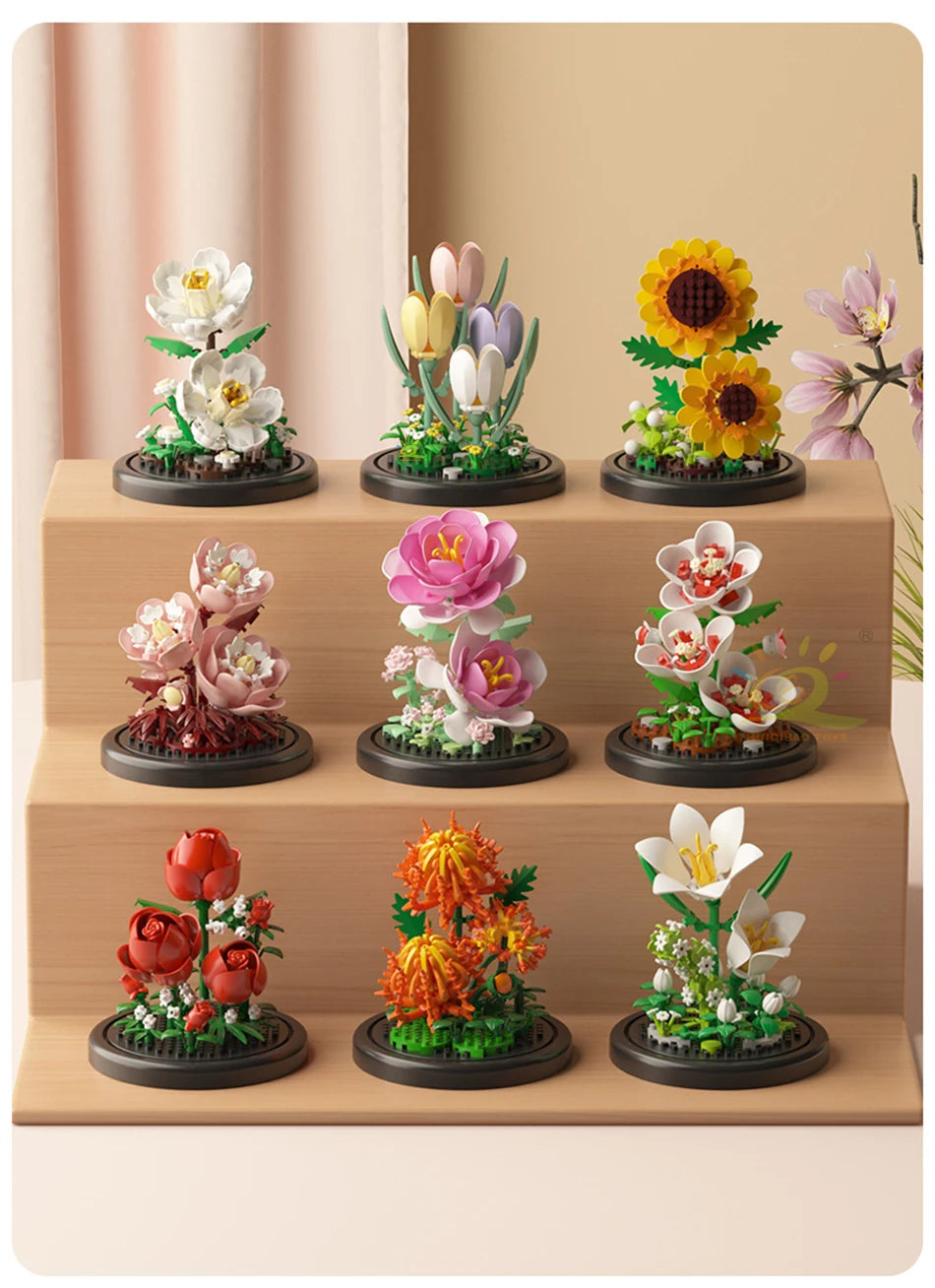 PENDRA Eternal Bouquet Micro Building Set