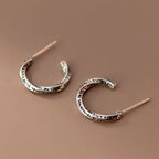 PENDRA Mobius Sterling Earrings