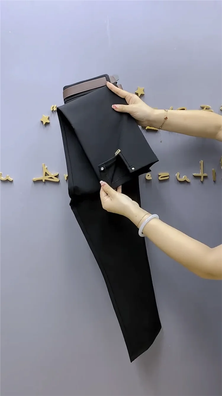 2024 High Waist Harem Pants Women Vintage Black Baggy Ankle-length Pencil Pantalones Casual Ol Trousers New Sweatpants