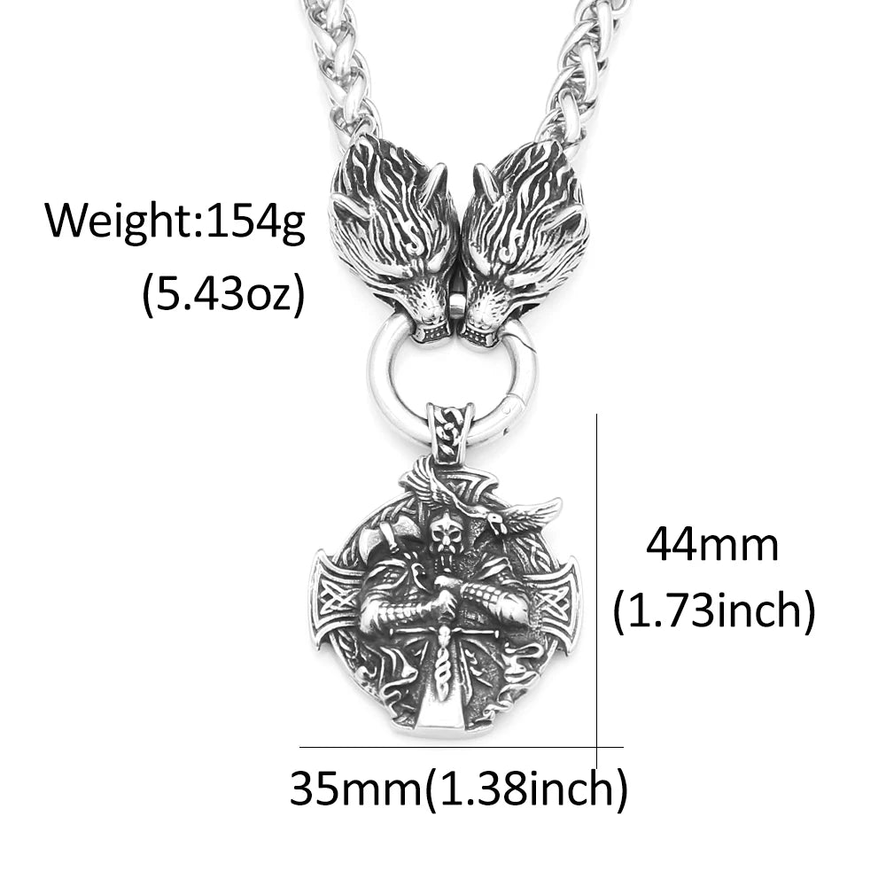 PENDRA Ravenwarrior Viking Warrior Pendant