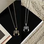 PENDRA Scorpionpunk Stainless Steel Scorpion Pendant