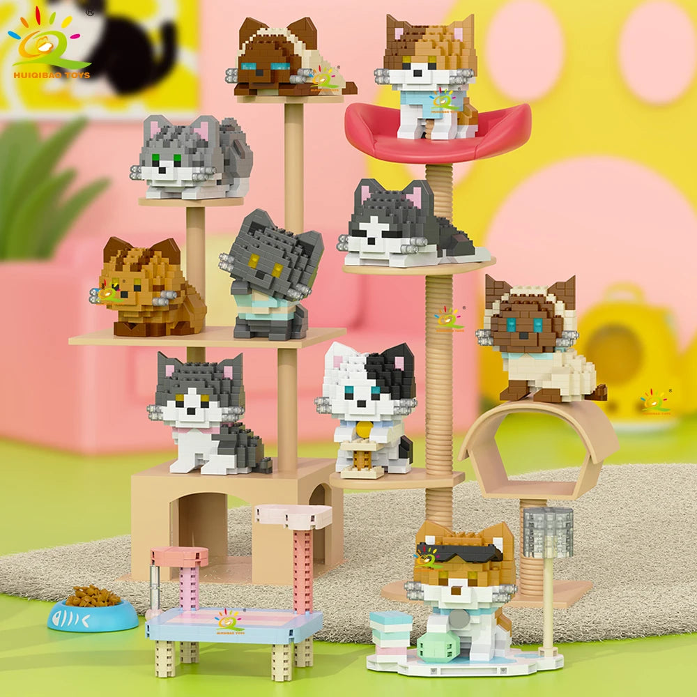 PENDRA Cute Dog Micro Building Set