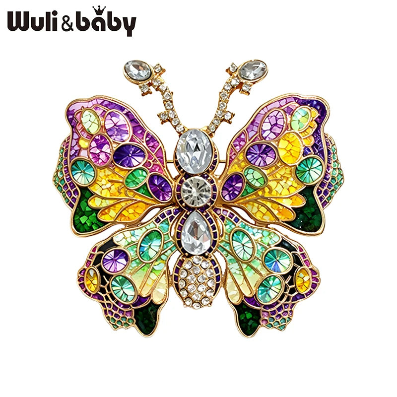 PENDRA Luxury Butterfly Brooch