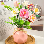 PENDRA Bouquet Rose Micro Building Set