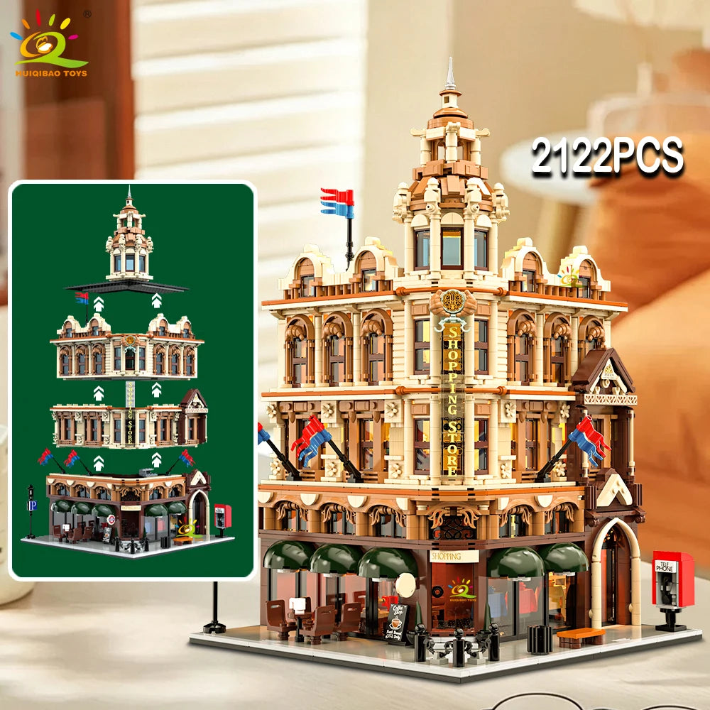 PENDRA European Architecture Shop Building Set