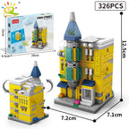 PENDRA Architecture Coffee Store Building Set
