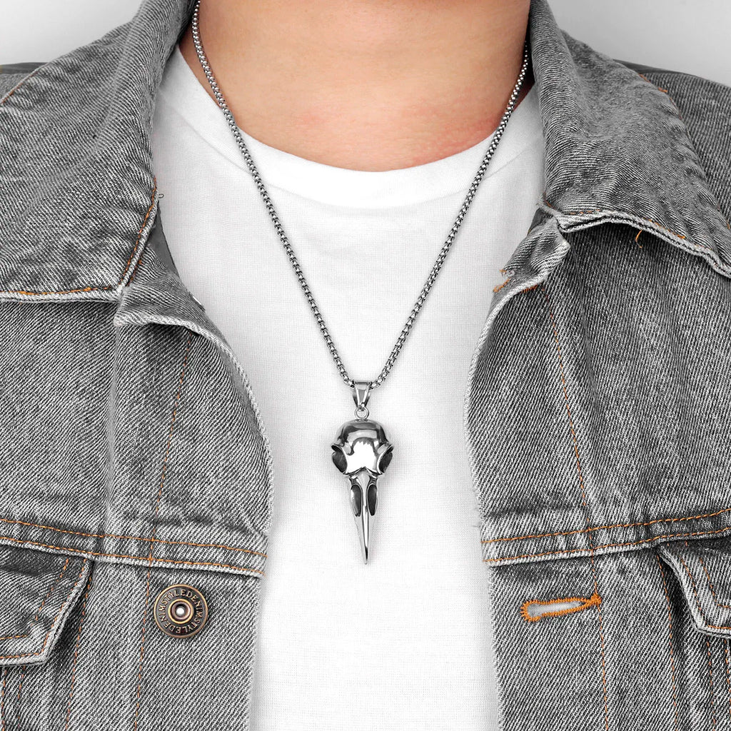 PENDRA Tavtari Skull Motif Necklace