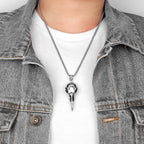 PENDRA Tavtari Skull Motif Necklace