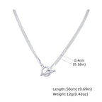 PENDRA Toggle Flat Chain Necklace