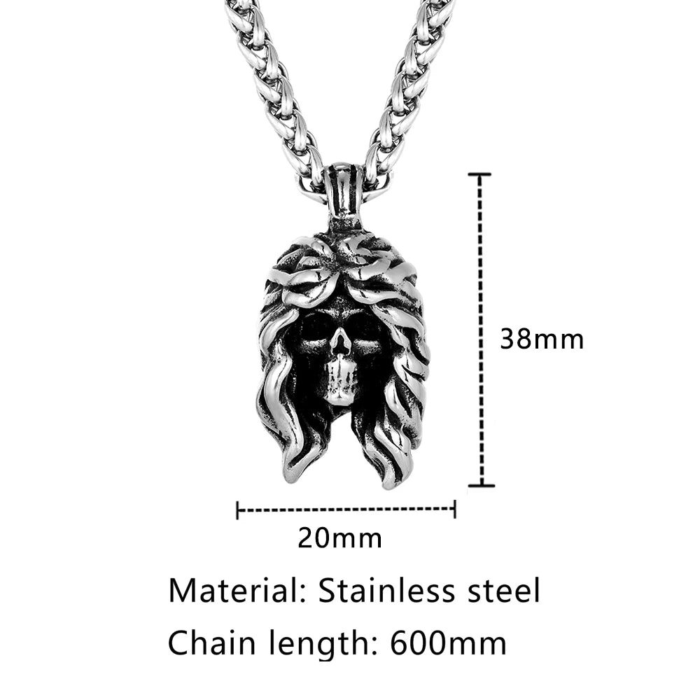 PENDRA Skull Vintage Necklace