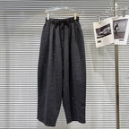 PENDRA Woolen Floor Length Wide Leg Pants