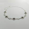 PENDRA Miraora Black Gothic Waist Chain Belt