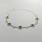 PENDRA Miraora Black Gothic Waist Chain Belt