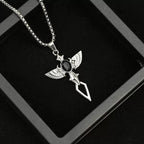 PENDRA Crosschoker Vintage Zinc Alloy Cross Choker Necklace