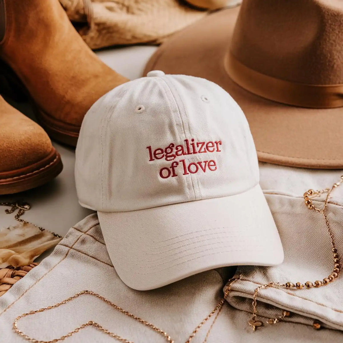 PENDRA Embroidered Legalizer Love Hat