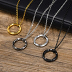 PENDRA Mobius Viking Pendant Necklace