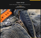 PENDRA Denim Straight Ripped Pants