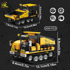 PENDRA Engineering Vehicle Excavator Building Set
