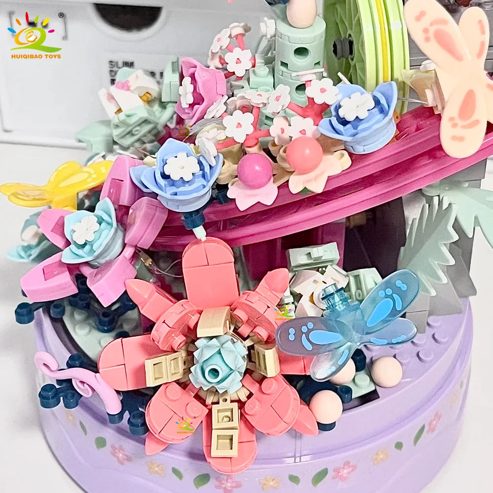 PENDRA Butterfly Music Floral Building Set