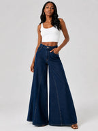 PENDRA Waisted Loose Fitting Jeans