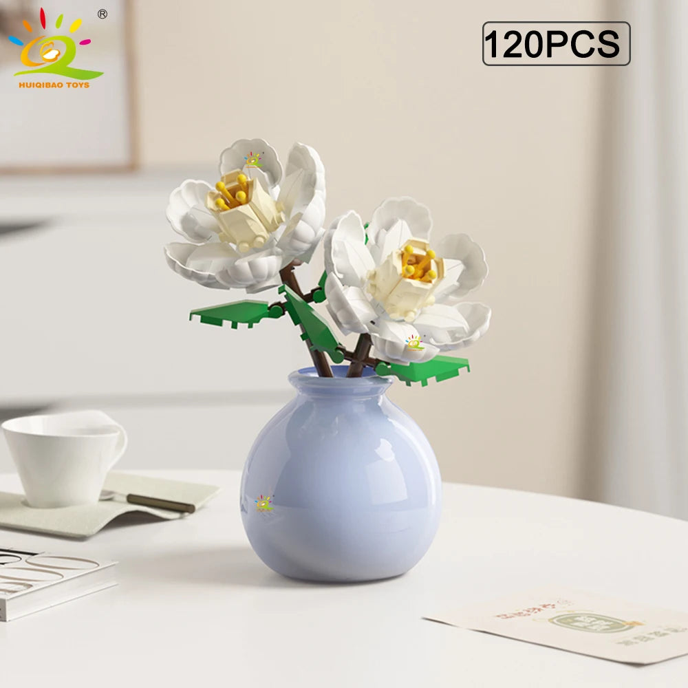 PENDRA Vase Eternal Floral Building Set