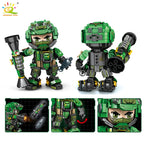 PENDRA Military Mecha Swat Building Set