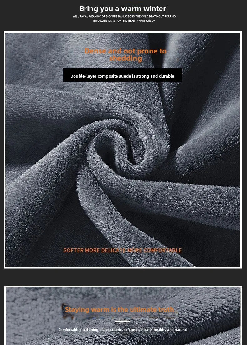 PENDRA Fleece Thickened Brushed Pants