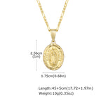 PENDRA Mary Figaro Pendant Necklace